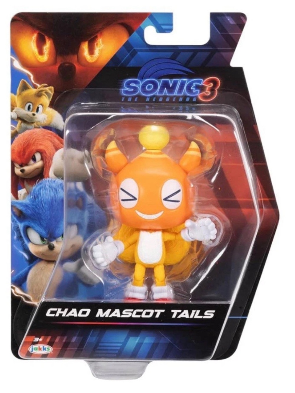 Sonic The Hedgehog Sonic 3 Movie Action Figures 5-Inch Chao Mascot Tails